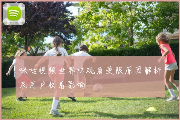 咪咕视频世界杯观看受限原因解析及用户收看影响